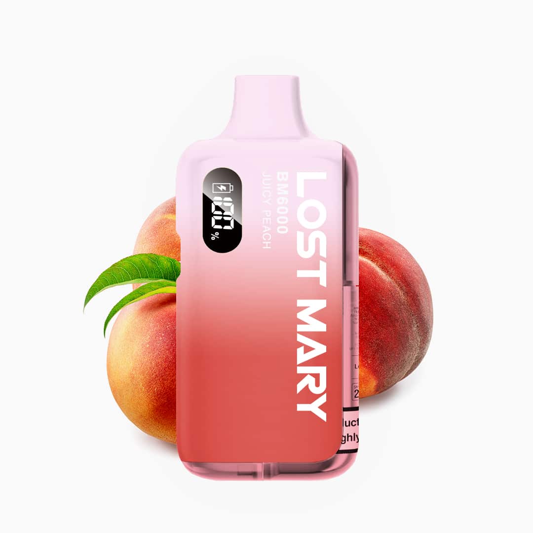 LOST MARY BM6000 | Juicy Peach | Vape Kit up to 6000 puffs