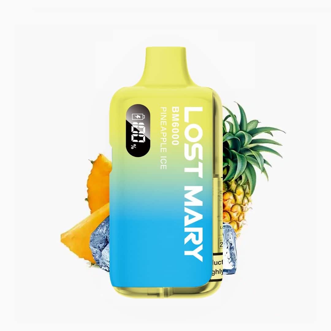 LOST MARY BM6000 | Pineapple Ice | Vape Kit up to 6000 puffs