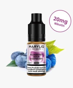 LOST MARY MaryLiq | Blueberry Sour Raspberry | Nicotine Salt Liquid (20mg)